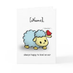 Card - Lending An Ear