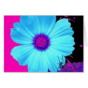 Card Light Blue Flower by shanmaree Card Light Blue Flower