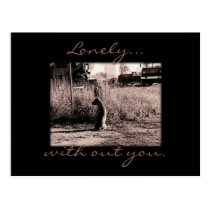 Card - Lonely postcards