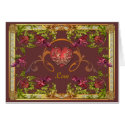 Card Love Heart Flowers