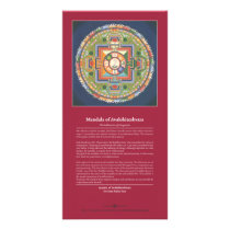 CARD Mandala of Chenrezig / Avalokiteshvara Photo Card Template