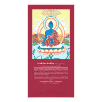 CARD Medicine Buddha - with explanation Custom Photo Card