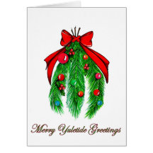 Card: Merry Yuletide Greetings
