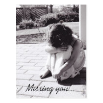 Card - Missing you... postcards