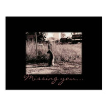Card - Missing you postcards