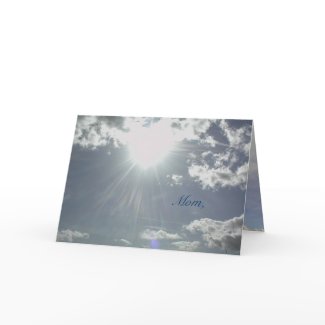 Card: Mom's heart of love card