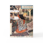 Card: Month of January - Janvier