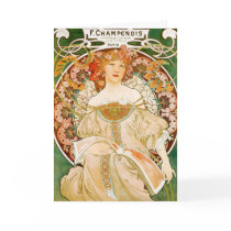 Card: Mucha - Champenois