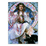 mucha, alphonse, alfons, maria, vintage, art