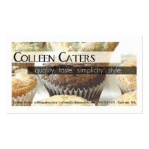 card muffin business card