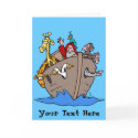 Card - Noah's Ark by pawtraitart Card - Noah's Ark