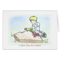 Card - Note from sandbox by unclechuckstoys Card - Note from sandbox
