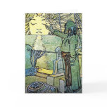 Card or invitation: Sun Goddess by Alphonse Mucha