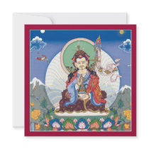 CARD Padmasambhava - square card with envelope Custom Invites