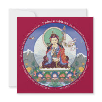 CARD Padmasambhava - with envelope Custom Announcements