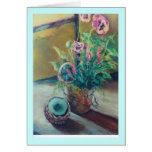 Card....Pansy/Candle