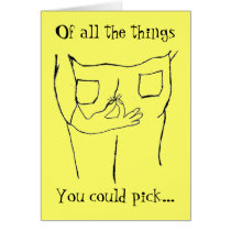 Card - Pick Me cards