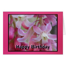 Card - Pink Happy Birthday
