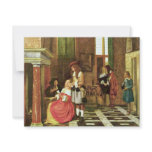 Card Players By Hooch Pieter De (Best Quality) Personalized Invitation