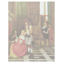 Card Players By Hooch Pieter De (Best Quality) Letterhead Design