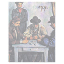 Card Players By Paul Cézanne (Best Quality) Letterhead