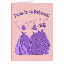Card: Please Be My Bridesmaid