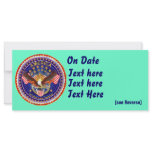 Card Rack Horz. America Not Forgotten See Notes Rack Card Design