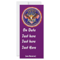 Card Rack Vert  America Not Forgotten See Notes Full Color Rack Card