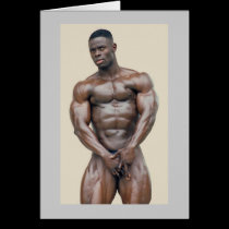 Card, Sam Addo, Hands Crossed, S39B