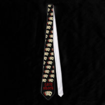 Card Shark Graphic Tie ties