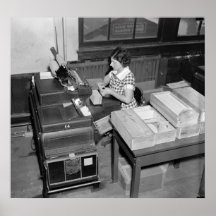 Card Shuffler: 1937 Print
