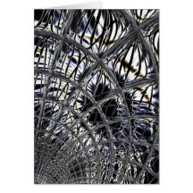Card Silver Weave