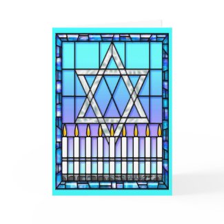 Card: Star Menorah card
