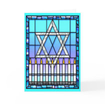 Card: Star Menorah by celebrationsetc Card: Star Menorah