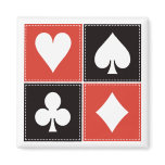 Card Suits 01 Fridge Magnet