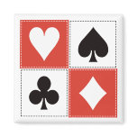 Card Suits 02 Refrigerator Magnet