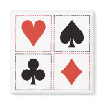 Card Suits 03 Fridge Magnets