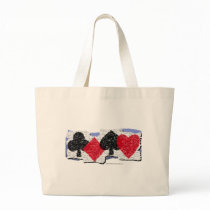 Card Suits Banner bags