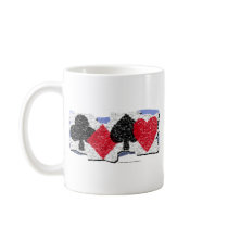 Card Suits Banner mugs