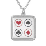 Card Suits necklaces