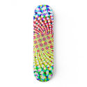 Card Suits Spiral: Psychedelic Edition: Skateboard by spiritswitchboard Card Suits Spiral: Psychedelic Edition: Skateboard