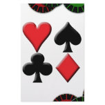 Card Suits stationery