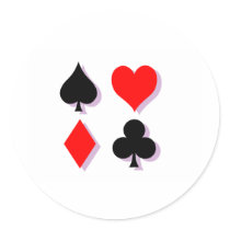 Card Suits stickers