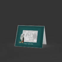 Card Template - African Grey Parrot cards