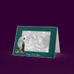 Card Template - African Grey Parrot