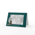 Card Template - African Grey Parrot by pawtraitart Card Template - African Grey Parrot