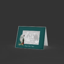 Card Template - African Grey Parrot cards