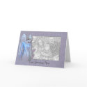 Card Template - Angel by pawtraitart Card Template - Angel