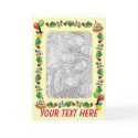 Card Template - Birthday Border by pawtraitart Card Template - Birthday Border