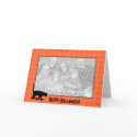 Card Template - Black Cat Halloween